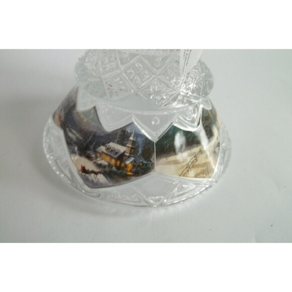 Thomas Kinkade Ornament Crystal Holiday Reflections Christmas Tree 2013 - Picture 4 of 5